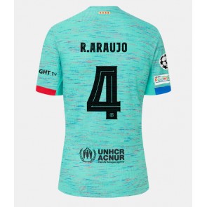 Barcelona Ronald Araujo #4 Tredje trøje 2023-24 Kort ærmer